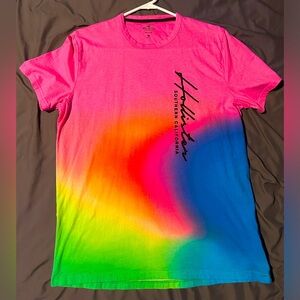 Men’s tie dye Hollister short sleeve T-shirt